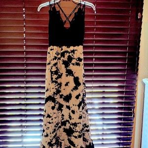 Faded Rose size small long dress